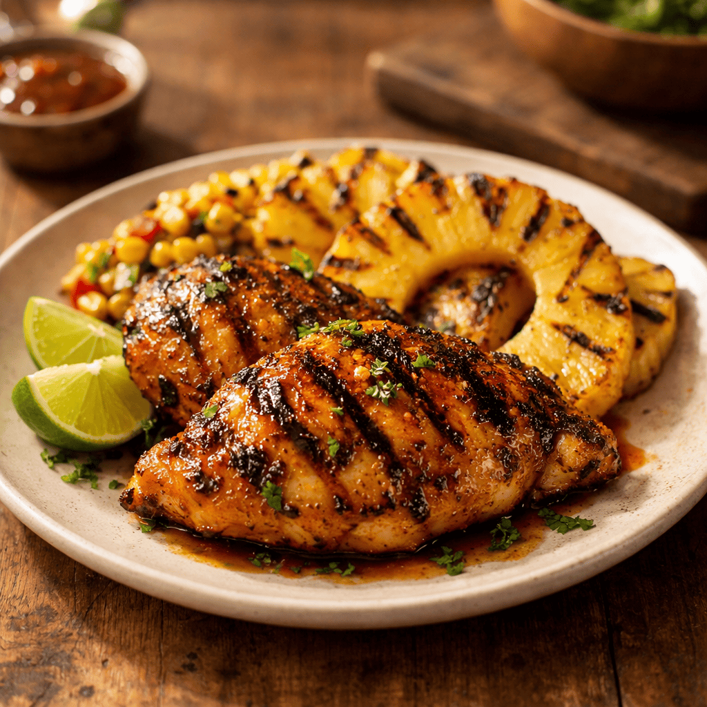 Grilled Pineapple Chicken